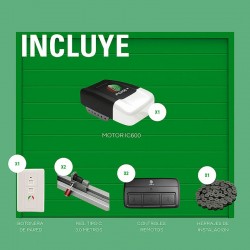 Kit Motor Cadena Azteca...